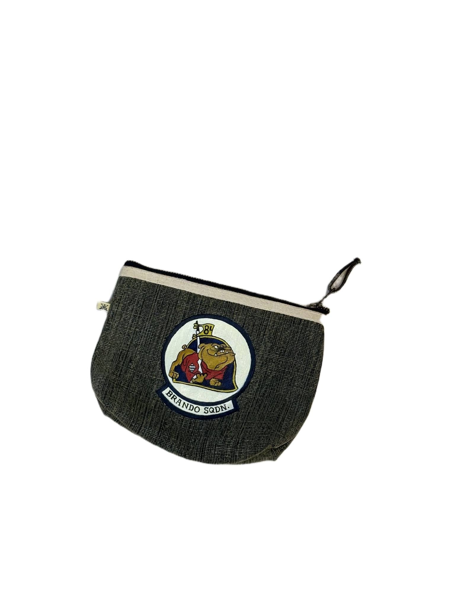 AK/PR/LOT2/ACC/022 Pouch Brando Sqd  - GREY