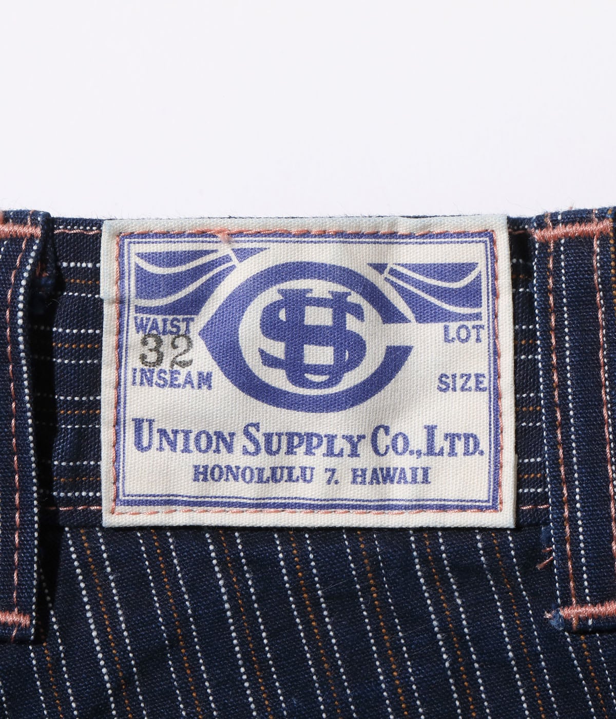 US42437 UNION SUPPLY SENSUJI WORK PANTS - INDIGO