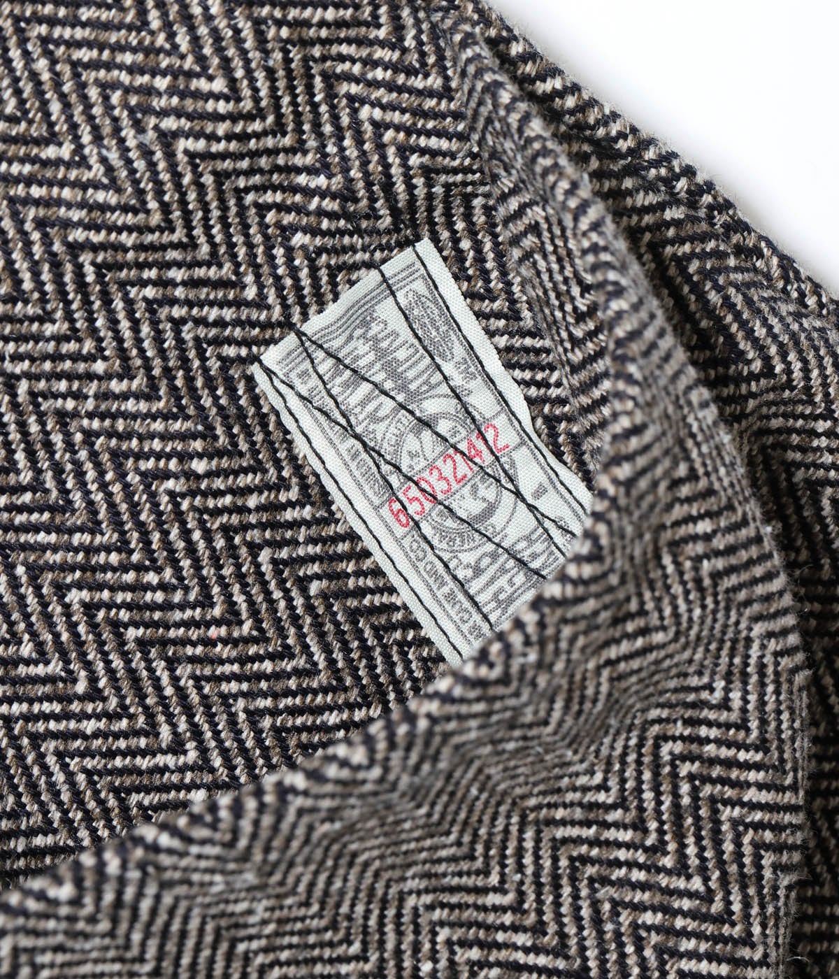 SC42609 FICTION ROMANCE 16.7oz. INDIGO TWEED WORK PANTS - BEIGE