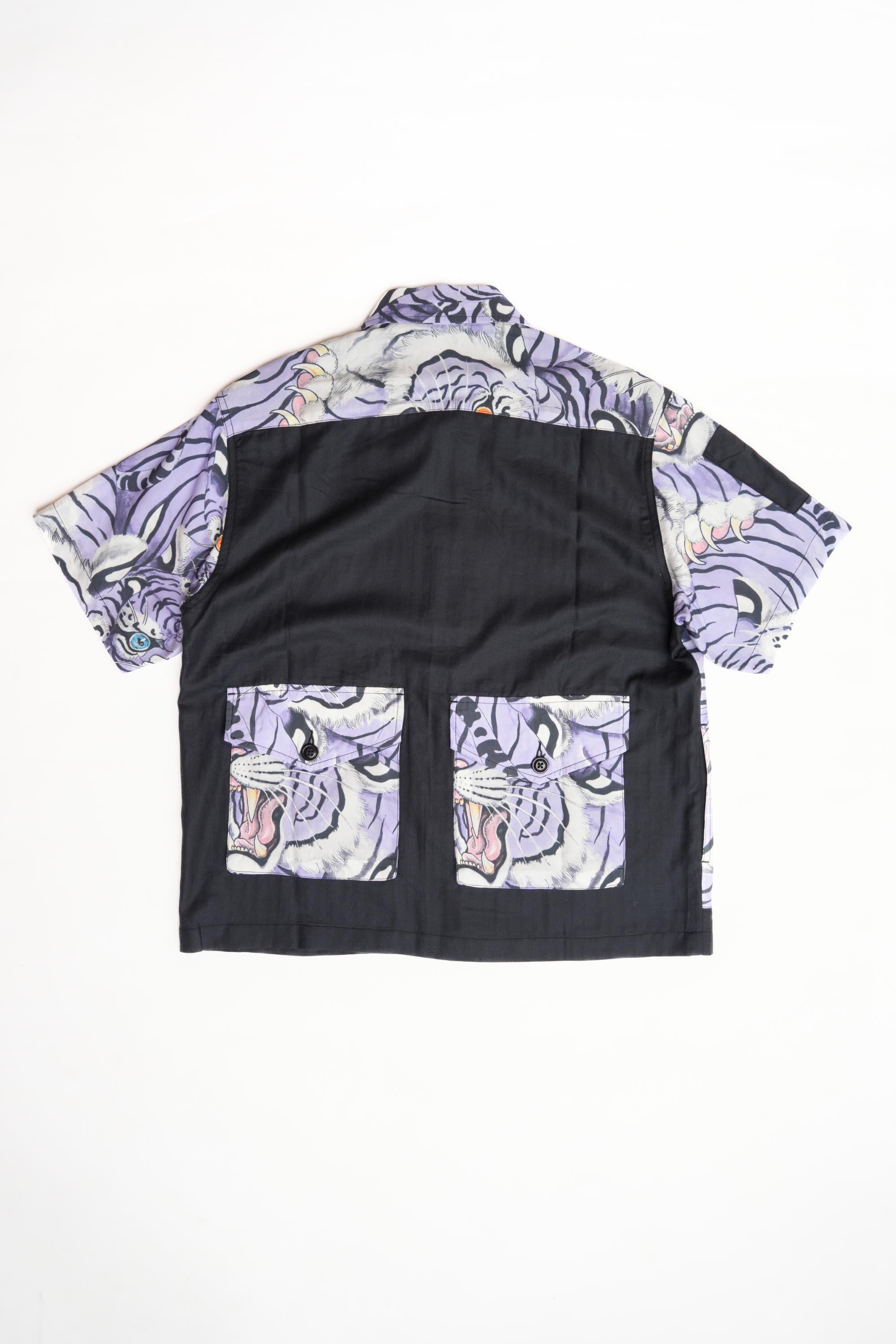 TIGER TROOPER SHIRT - PURPLE