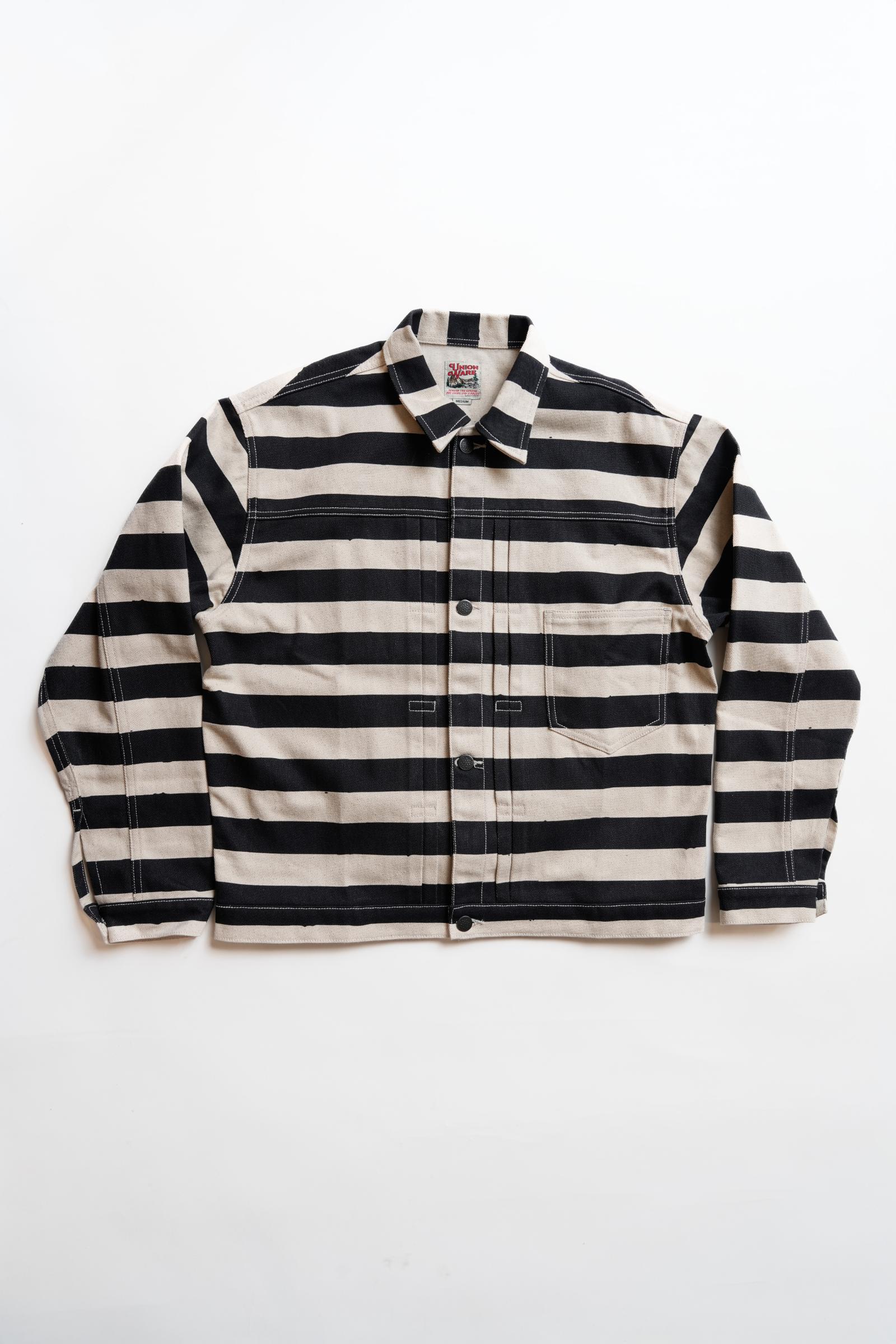Type 1 Jacket - Prisoner stripe