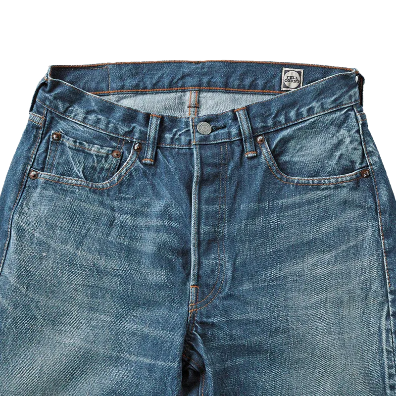 1102-Fade Straight Denim “Fade” - INDIGO