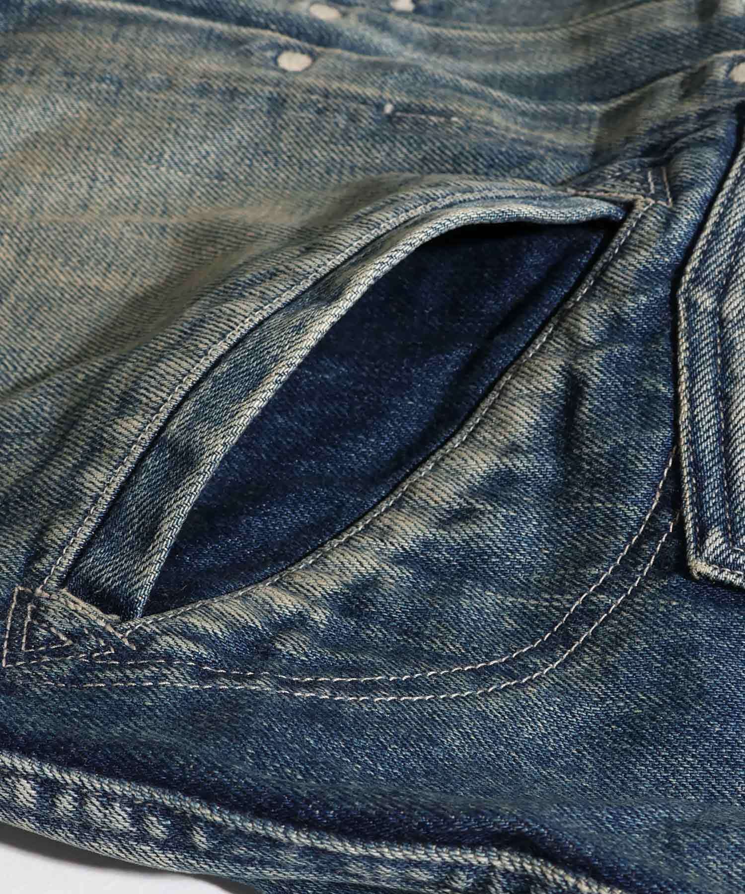 GS2549910 USED PITMANS DENIM JK - LIGHT BLUE