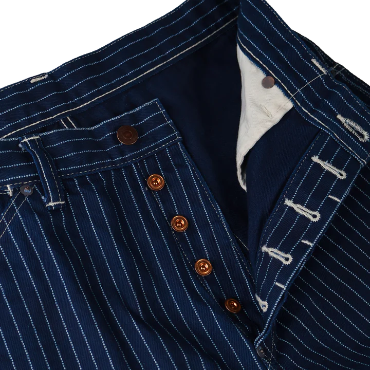 1129-7 Indigo Wabash Work Pants - Wabash