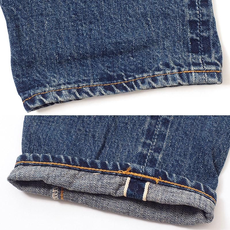 2ND-HAND 1105 (USED WASH) - INDIGO DENIM