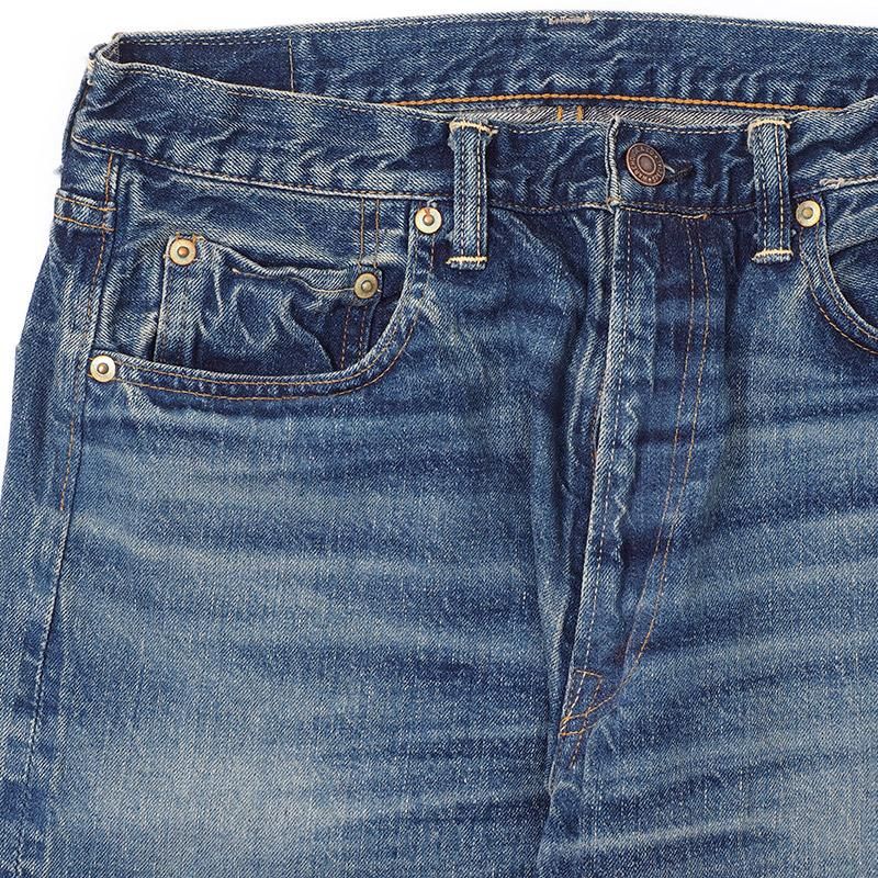 2ND-HAND 1105 (USED WASH) - INDIGO DENIM