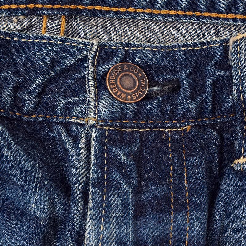2ND-HAND 1105 (USED WASH) - INDIGO DENIM