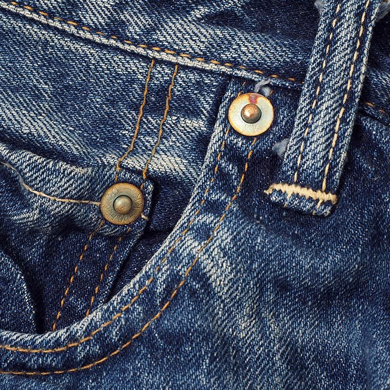 2ND-HAND 1105 (USED WASH) - INDIGO DENIM