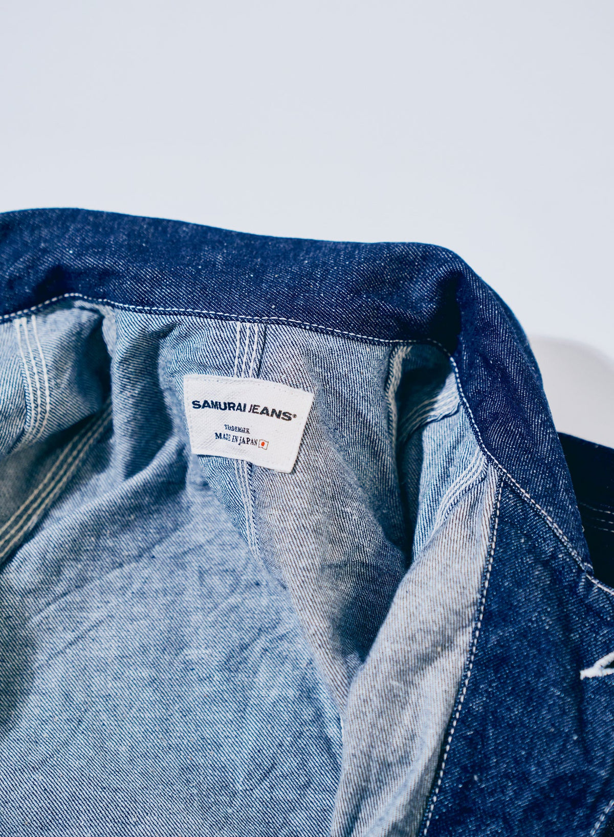 SJCA-SC01 Samurai Cotton Denim Coverall - INDIGO