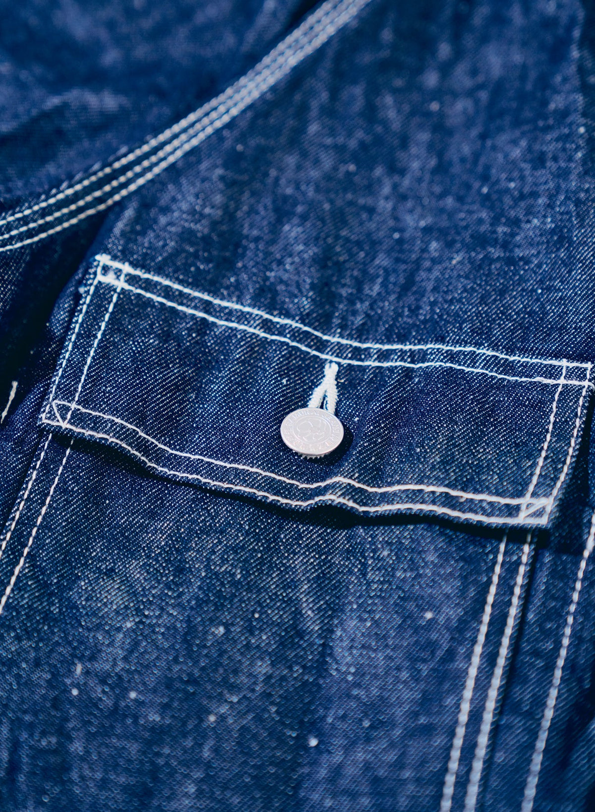 SJCA-SC01 Samurai Cotton Denim Coverall - INDIGO