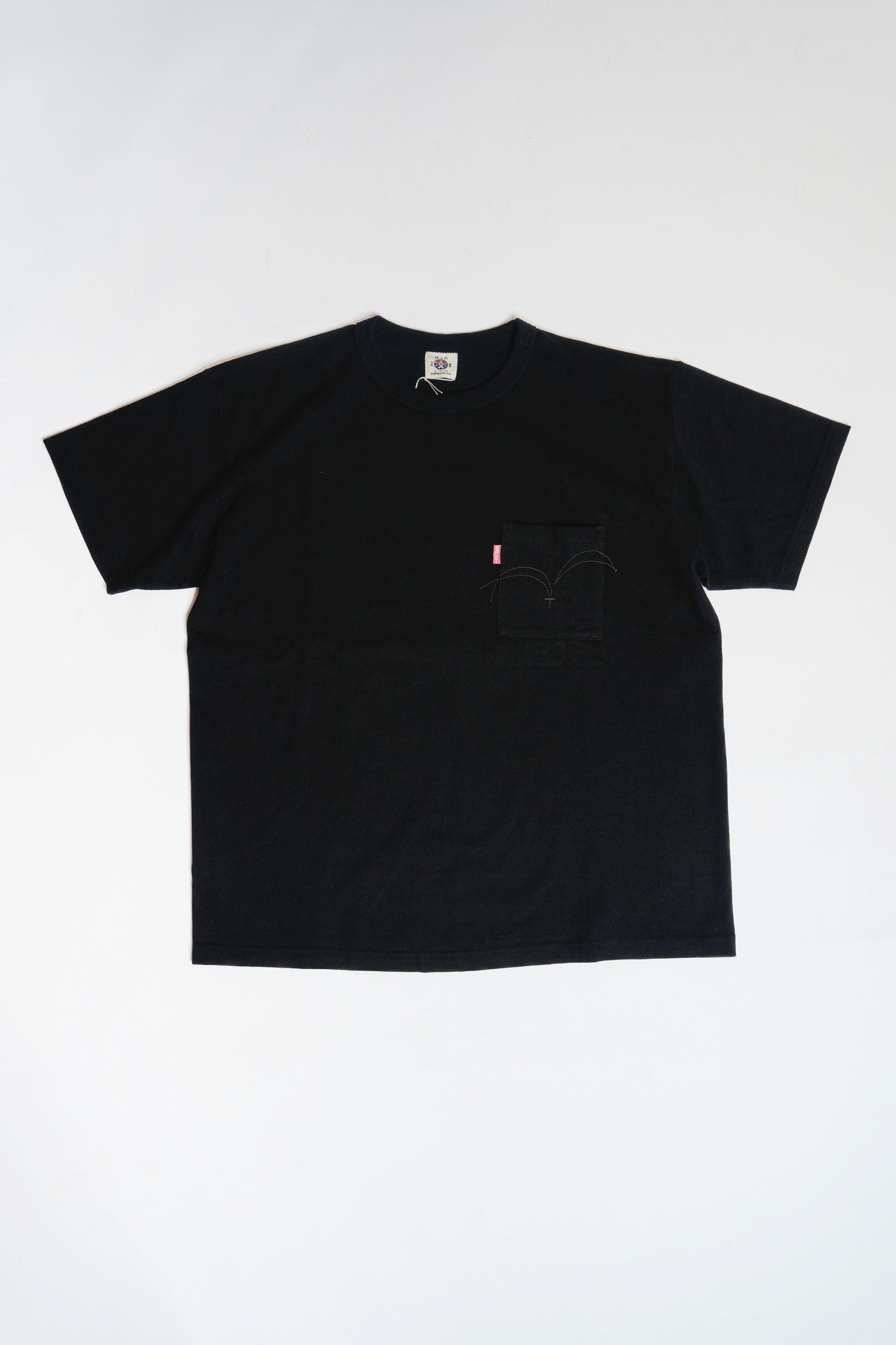 SJPOT01 POCKET TEE - BLACK