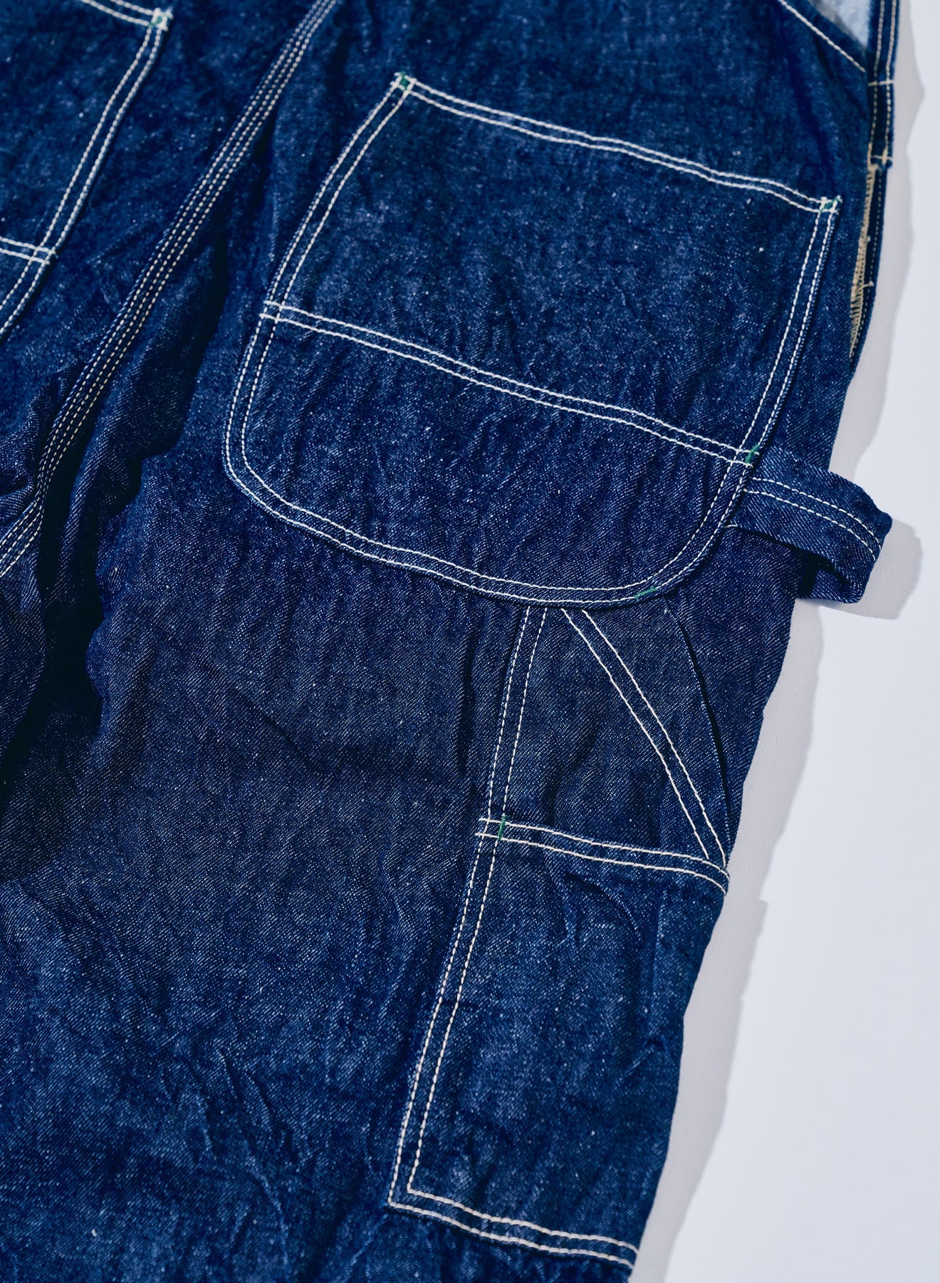 SJOVAL-SC01 Samurai Cotton Denim Overalls - INDIGO