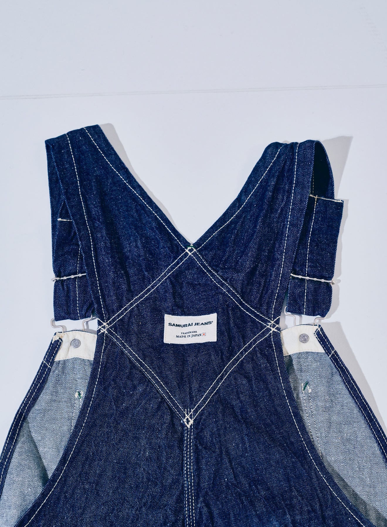 SJOVAL-SC01 Samurai Cotton Denim Overalls - INDIGO