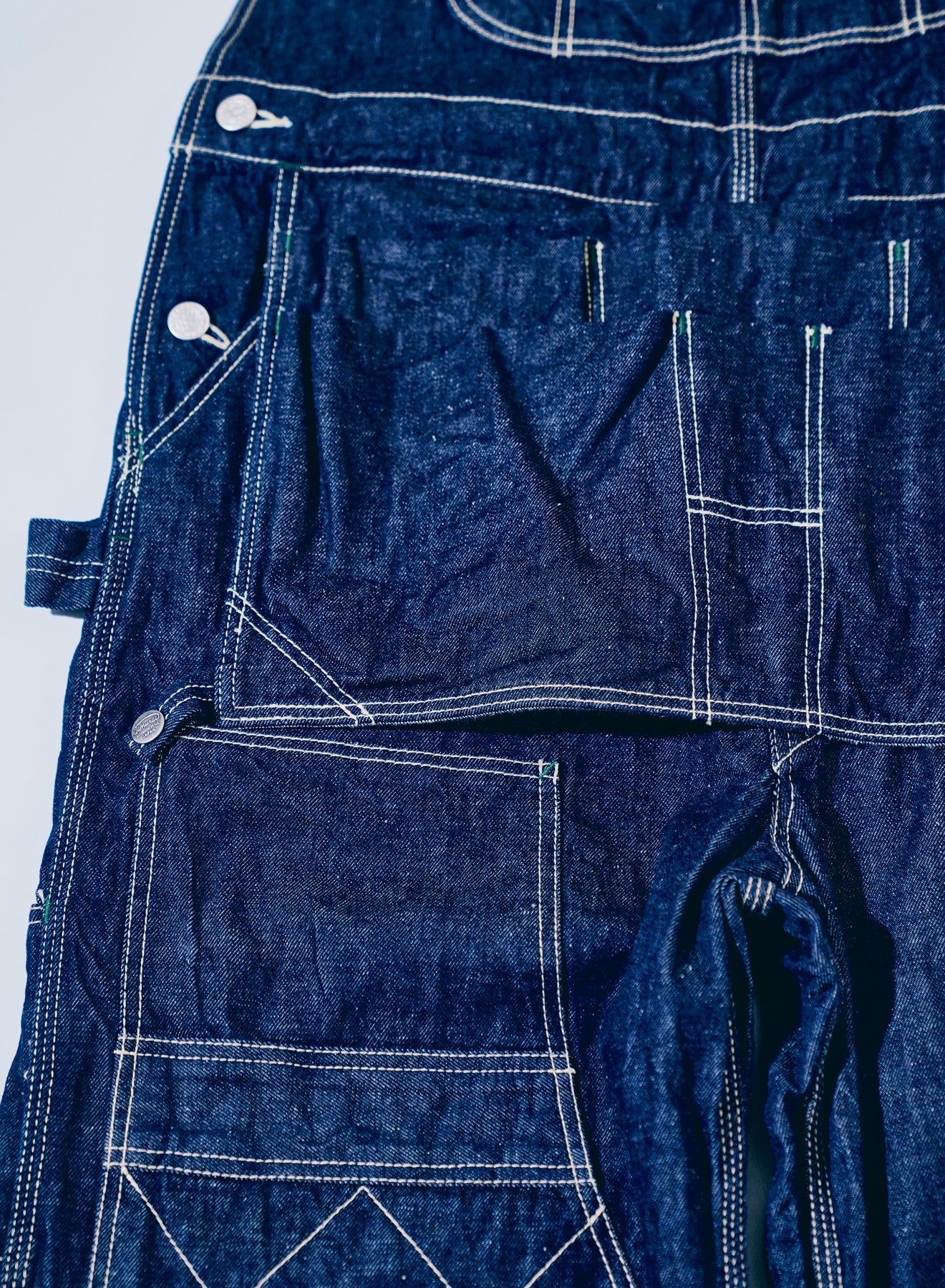 SJOVAL-SC01 Samurai Cotton Denim Overalls - INDIGO