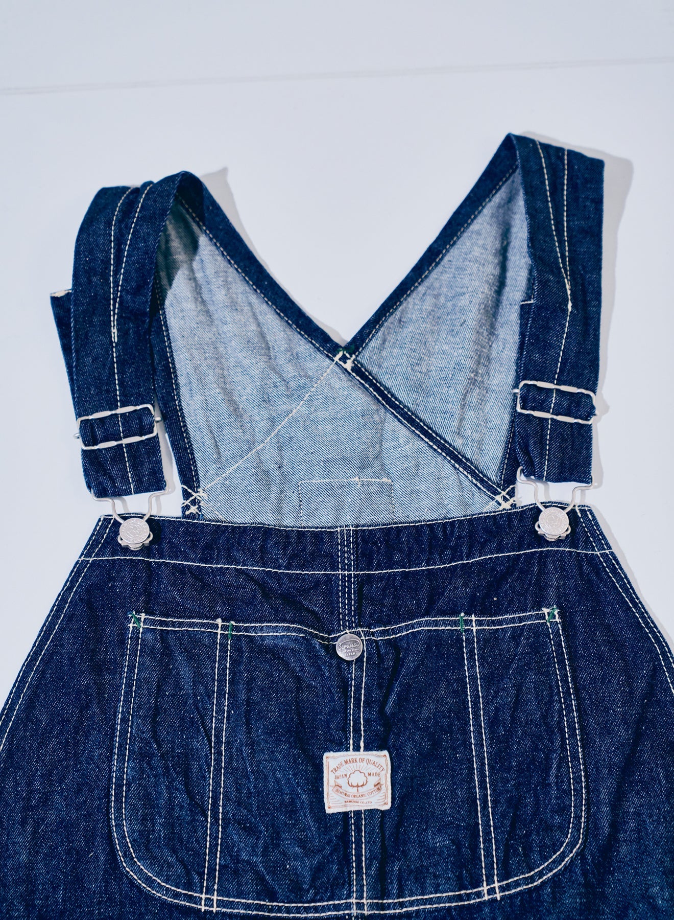 SJOVAL-SC01 Samurai Cotton Denim Overalls - INDIGO