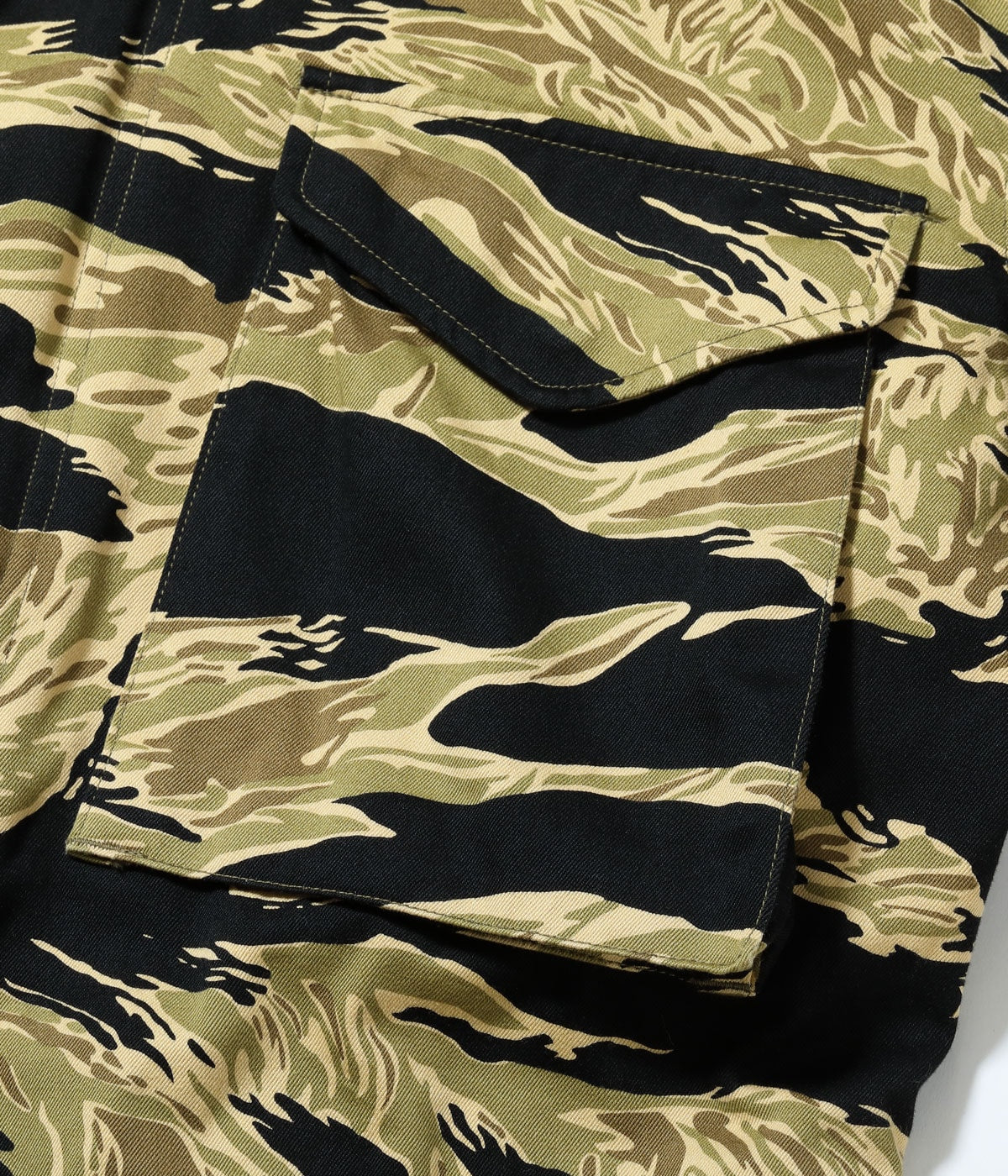 BR15885 JACKET MAN'S FIELD, M-65 TIGER CAMOUFLAGE CIVILIAN MODEL - CAMOUFLAGE