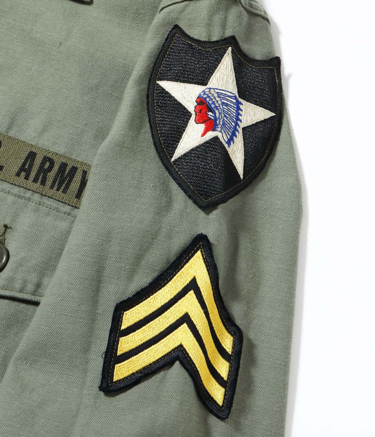 BR29586 SHIRT MAN'S COTTON SATEEN OLIVE GREEN SHADE107 “DEMILITARIZED ZONE” - DMZ
