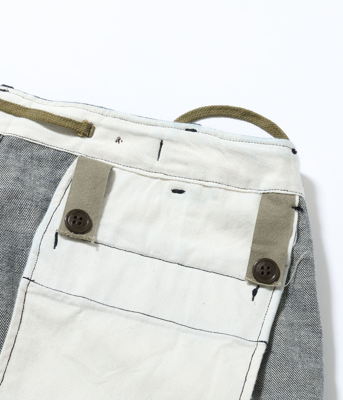 BR42586 TROUSERS SHELL FIELD Type M-51 “DENIM CIVILIAN MODEL” - INDIGO