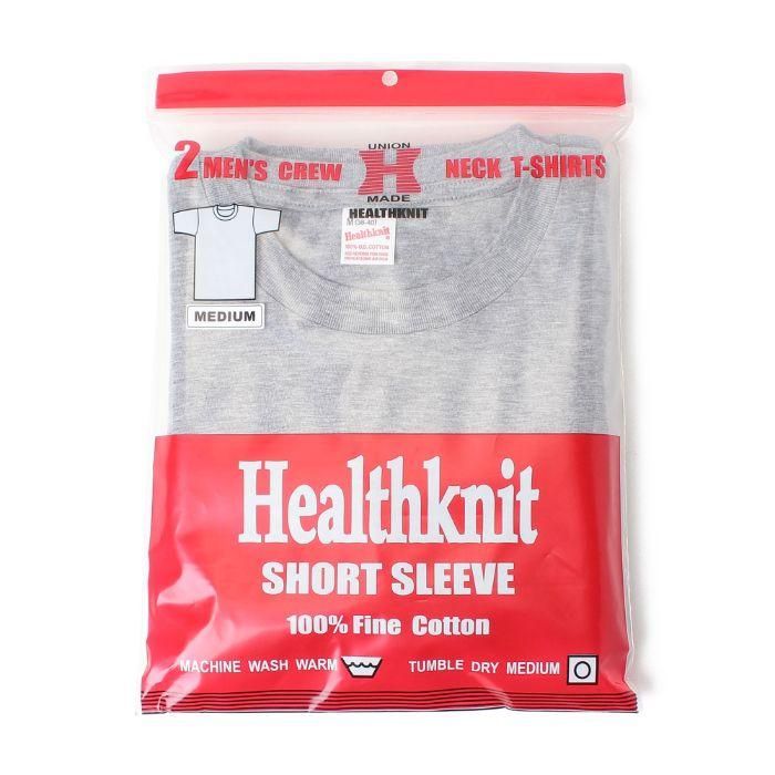Basic 2-Pack Crew Neck Short-Sleeve T-Shirt - HEATHER GREY X HEATHER GREY