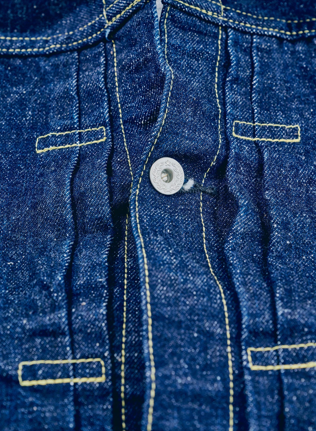 S554HX (Samurai Cotton GL3 War Model Jean Jacket) - INDIGO
