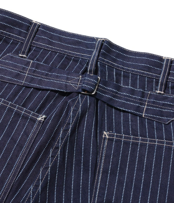SC40786A / 9OZ. WABASH STRIPE ENGINEER PANTS - INDIGO WABASH
