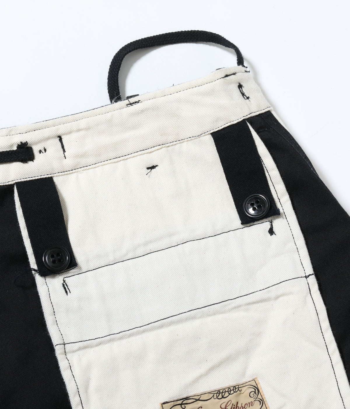 BR42592 WILLIAM GIBSON COLLECTION BLACK M-51 TROUSERS - BLACK