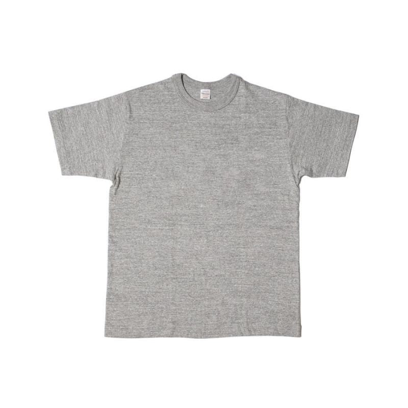 4601 PLAIN TEE - HEATHER GREY