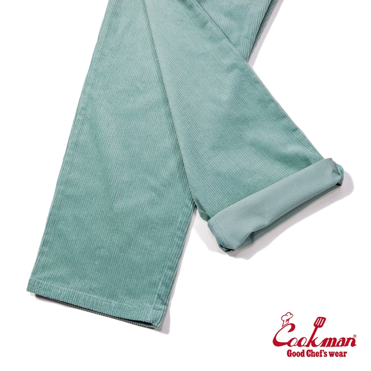 CHEF PANTS SEMIWIDE CORDUROY - FAT BLUE