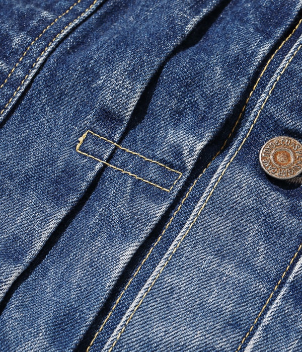 SC11953SW-429 14.25oz. DENIM JACKET 1953 AGED MODEL - INDIGO