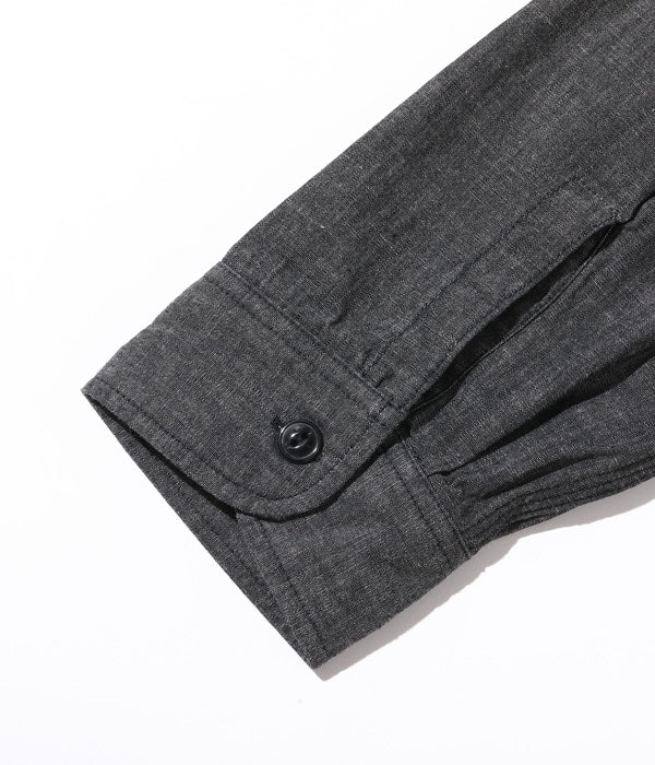 SC29159 / BLACK CHAMBRAY WORK SHIRT - BLACK