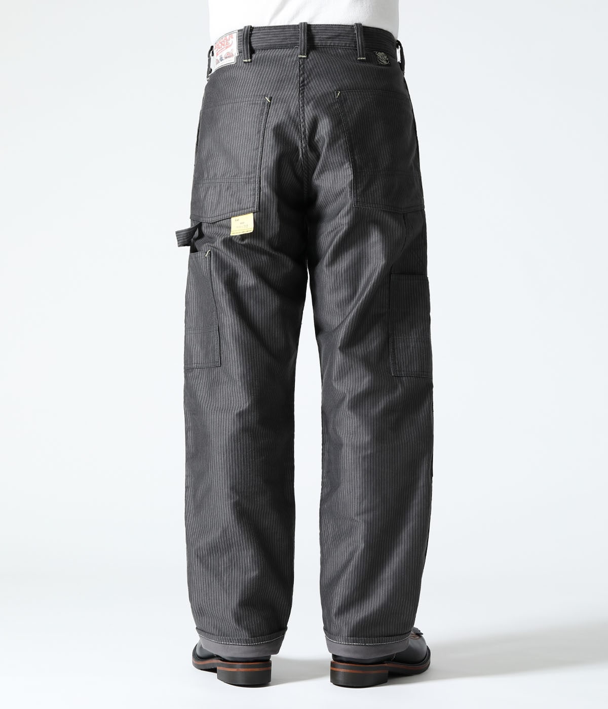 SC42458 FICTION ROMANCE 9.5oz. PRINT MOLESKIN WORK PANTS - BLACK