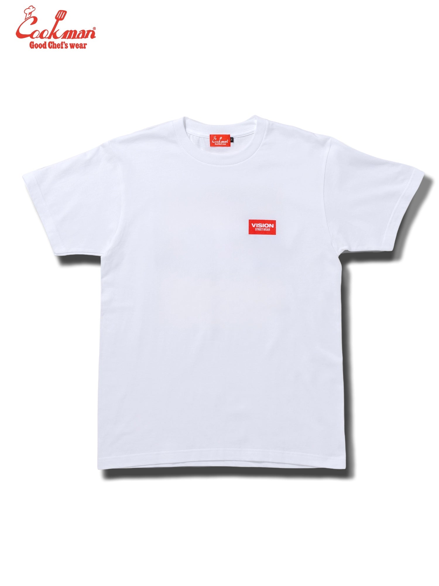 VISION LOGO TEE S/S - WHITE