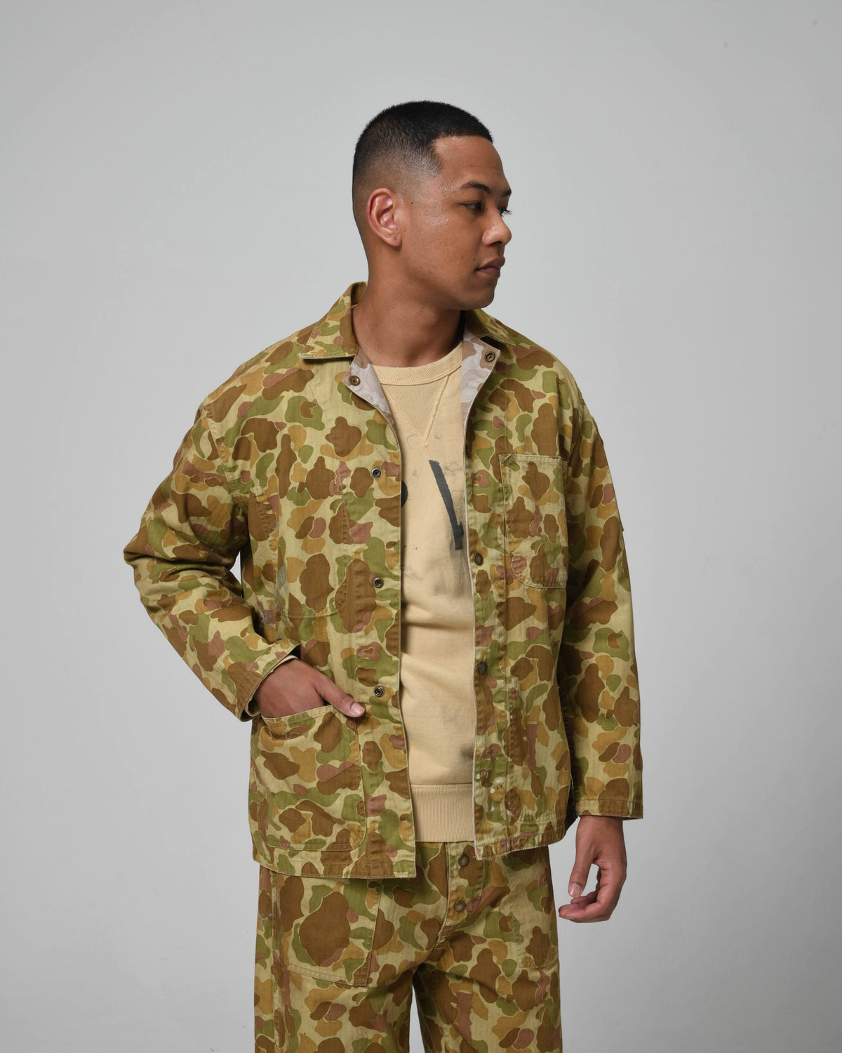 DUCK HUNTER CAMO FIELD JACKET - DUCK HUNTER CAMO