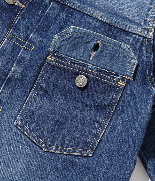 SC11953SW-429 14.25oz. DENIM JACKET 1953 AGED MODEL - INDIGO