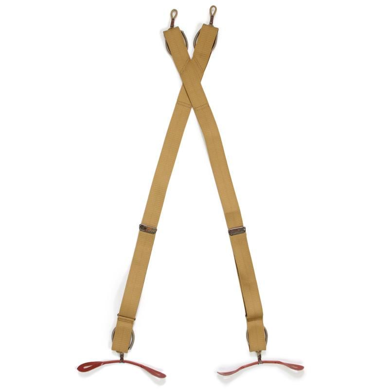 6045 MEN'S SPRING SUSPENDERS - BEIGE