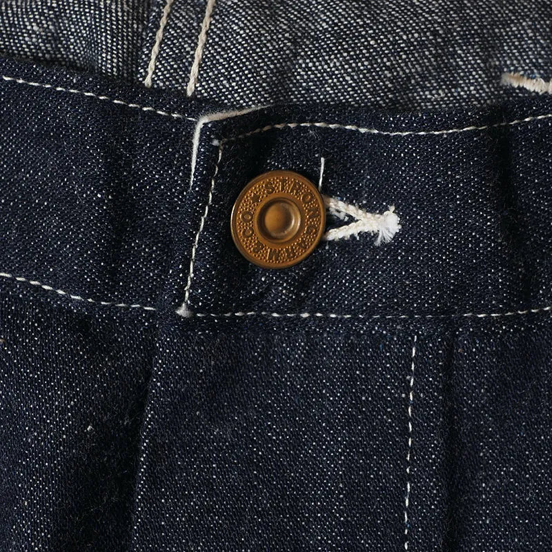 JG-12 late 30s to early 40s Ironworkers Trousers ONE WASH - INDIGO