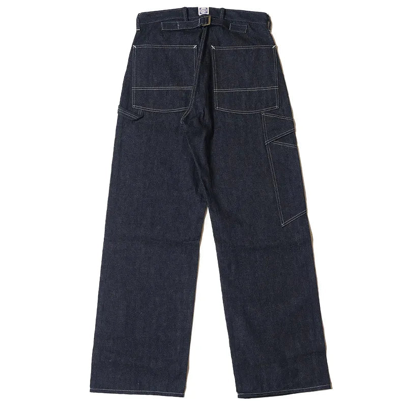 JG-12 late 30s to early 40s Ironworkers Trousers ONE WASH - INDIGO