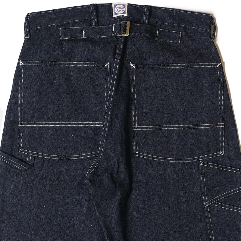 JG-12 late 30s to early 40s Ironworkers Trousers ONE WASH - INDIGO