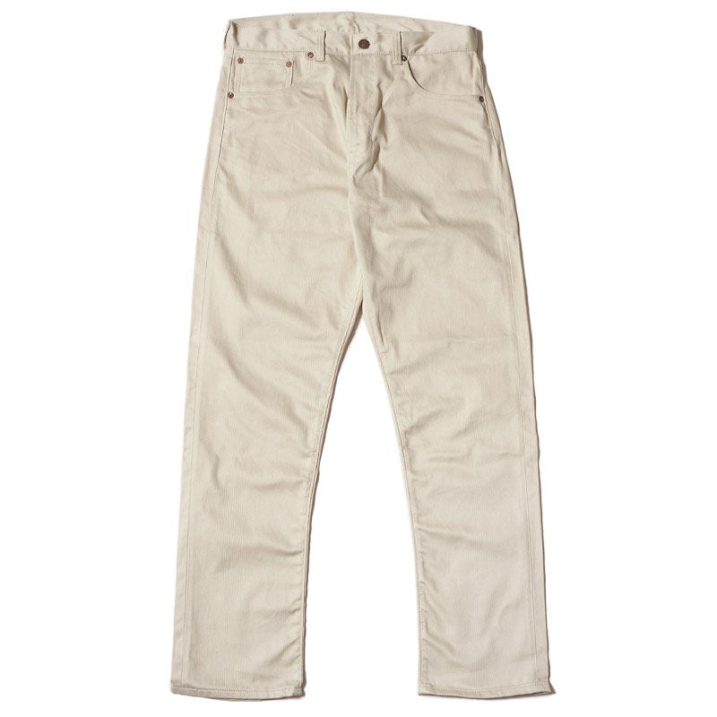 1096 PIQUE PANTS - IVORY