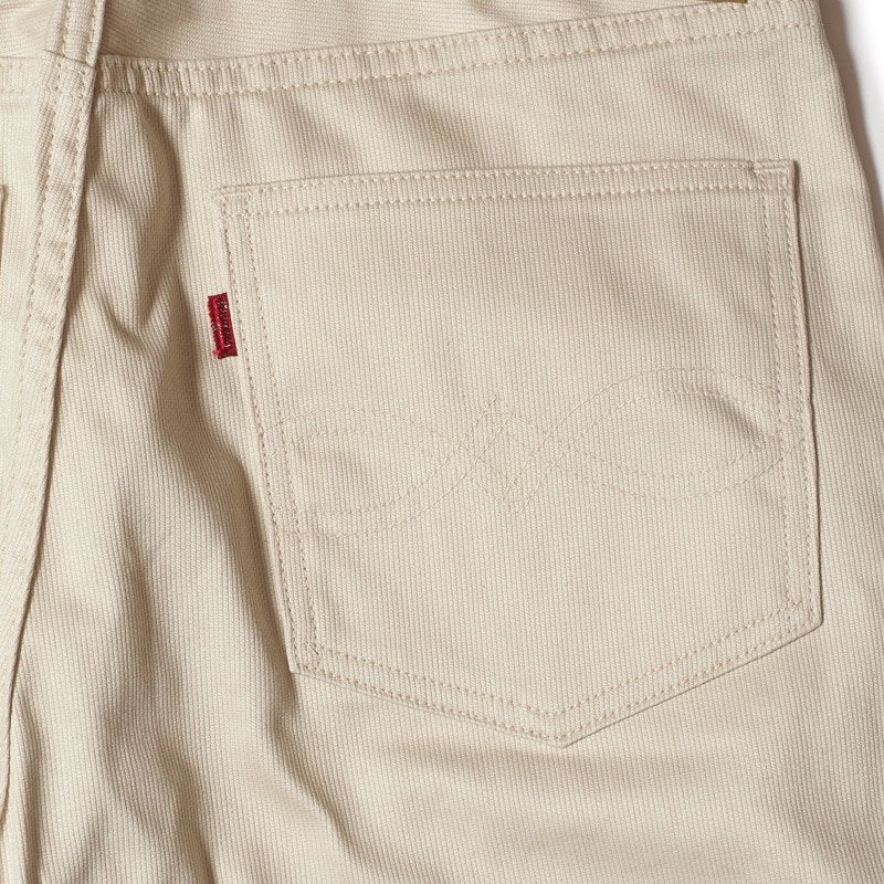 1096 PIQUE PANTS - IVORY