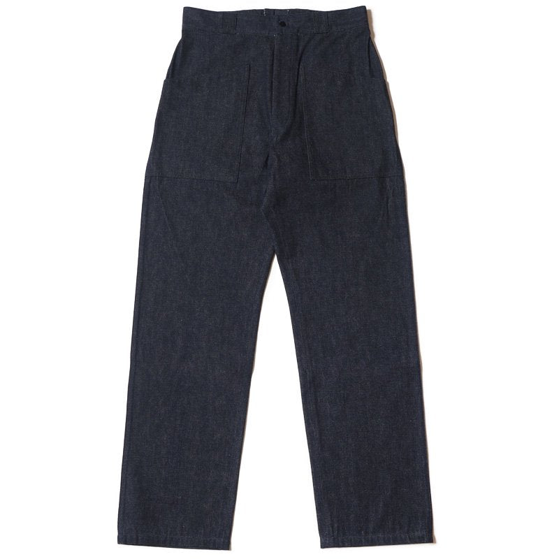 1231 NEW DEAL PROGRAMS DENIM TROUSERS - INDIGO