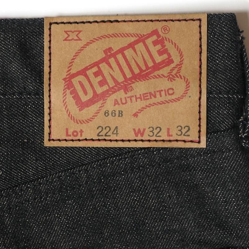 224-66B (66MODEL) BLACK DENIM - BLACK