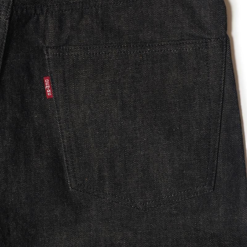 224-66B (66MODEL) BLACK DENIM - BLACK