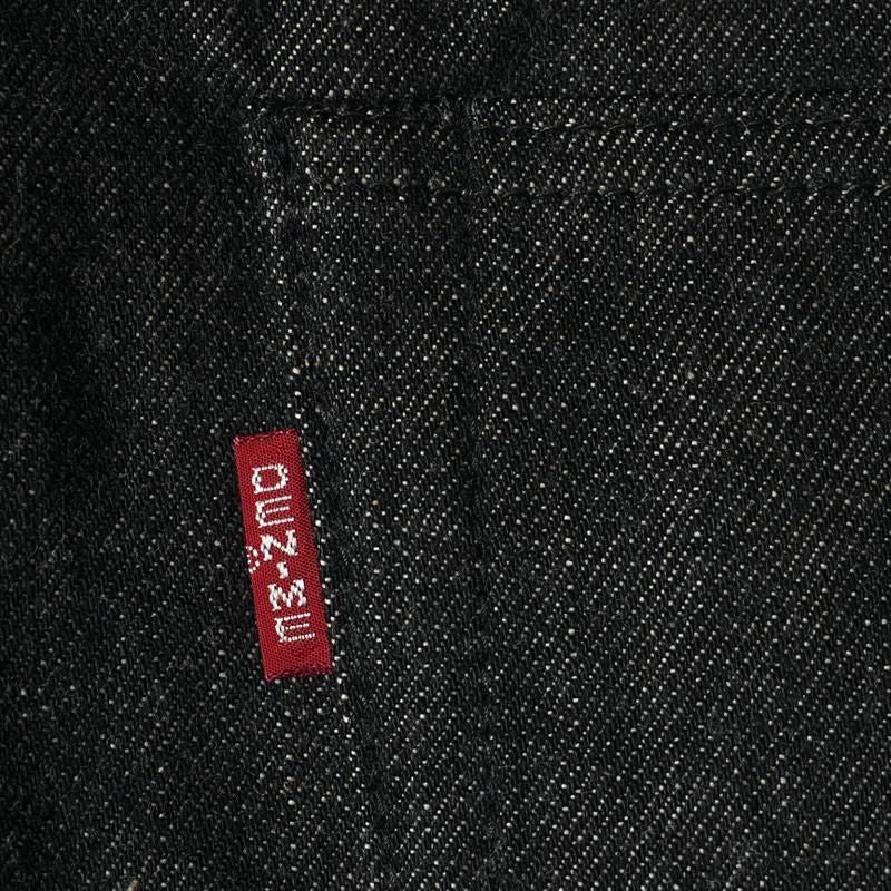 224-66B (66MODEL) BLACK DENIM - BLACK