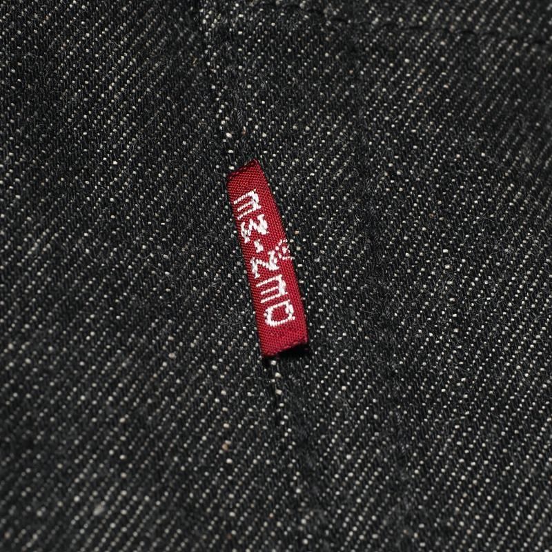 224-66B (66MODEL) BLACK DENIM - BLACK