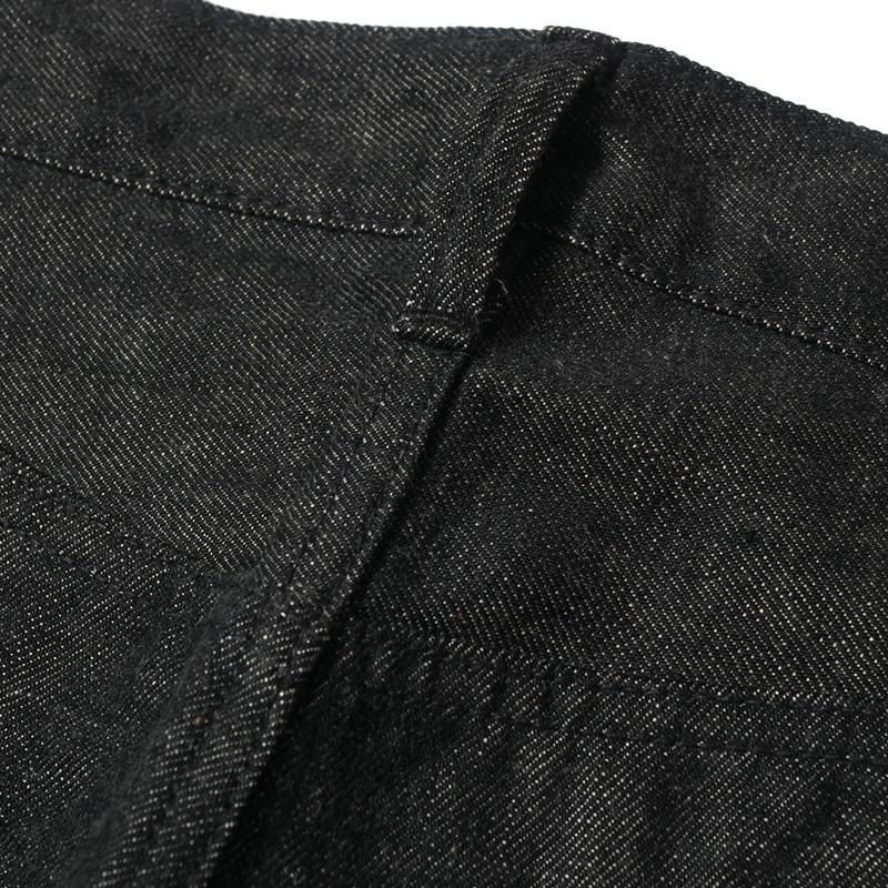 224-66B (66MODEL) BLACK DENIM - BLACK