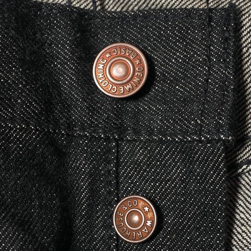 224-66B (66MODEL) BLACK DENIM - BLACK