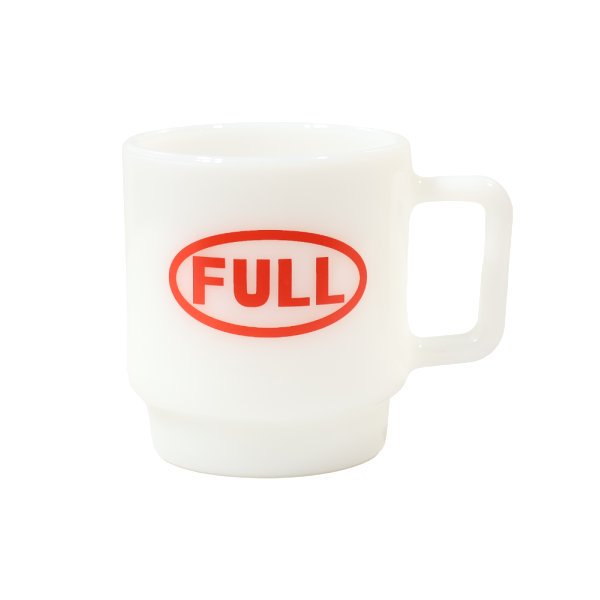 6600 Olde Milk-Glass Stacking Mug “FULL” - MILK WHITE