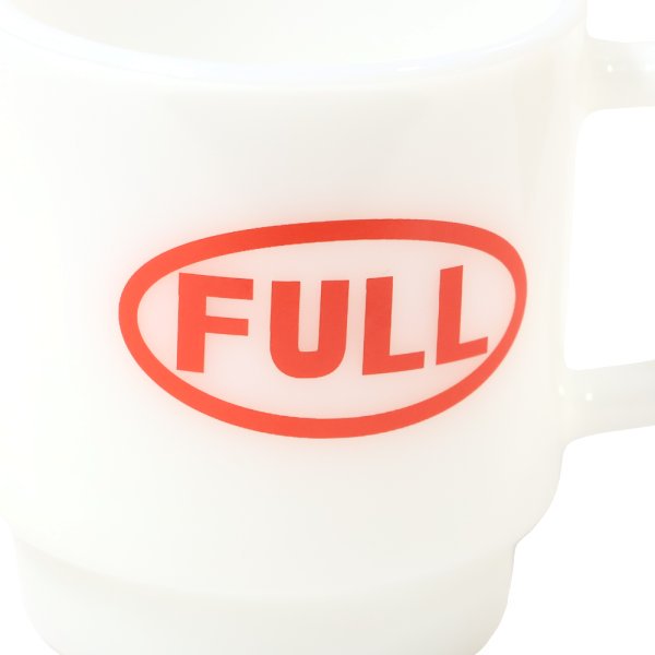 6600 Olde Milk-Glass Stacking Mug “FULL” - MILK WHITE