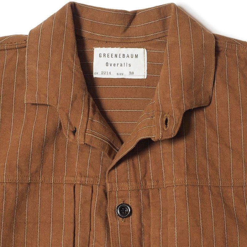 2214 1880 HEAVY LEATHER BOUND BLOUSE - DUCK STRIPE